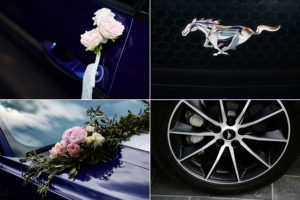 ozdoba auta, kwiaty na wesele, kwiaty na ślub