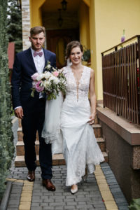 para młoda, bukiet panny młodej, kwiaty na wesele