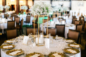 ozdoba stołu, kwiaty na wesele, kwiaty na ślub, gipsówka