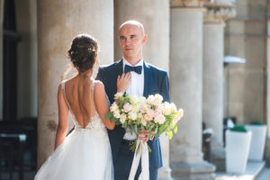 para młoda, bukiet panny młodej, kwiaty na wesele, kwiaty na ślub